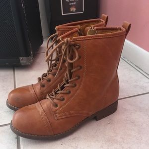 Caramel brown boots